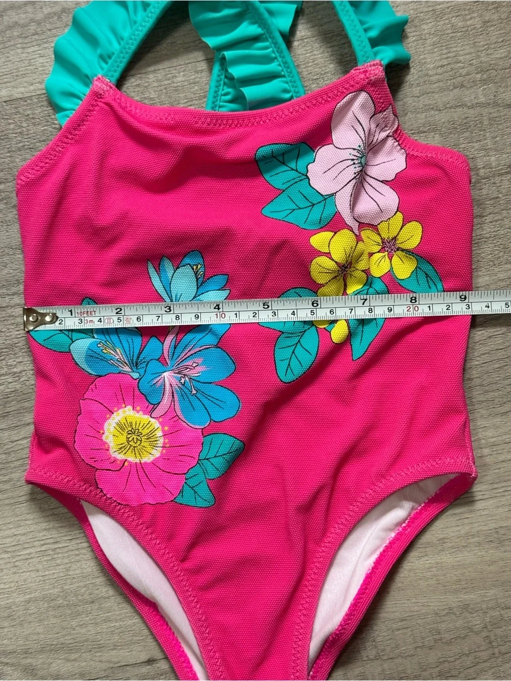 Jacadi Paris Girls Floral One-Piece Swimsuit NWT – Size 4Y / 104 cm